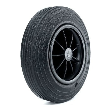 Martin Wheel Martin Wheel Roll-Tech 8" x 2" Solid Rubber Wheel - Axle Size 5/8" SL08-58